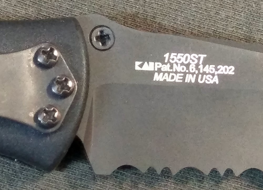 Kershaw Black Out 1550 SpeedSafe
