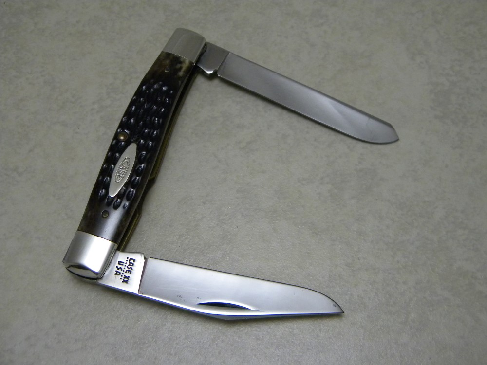 Case XX USA 9 Dot (1981) Bone 6275 SP Moose Knife