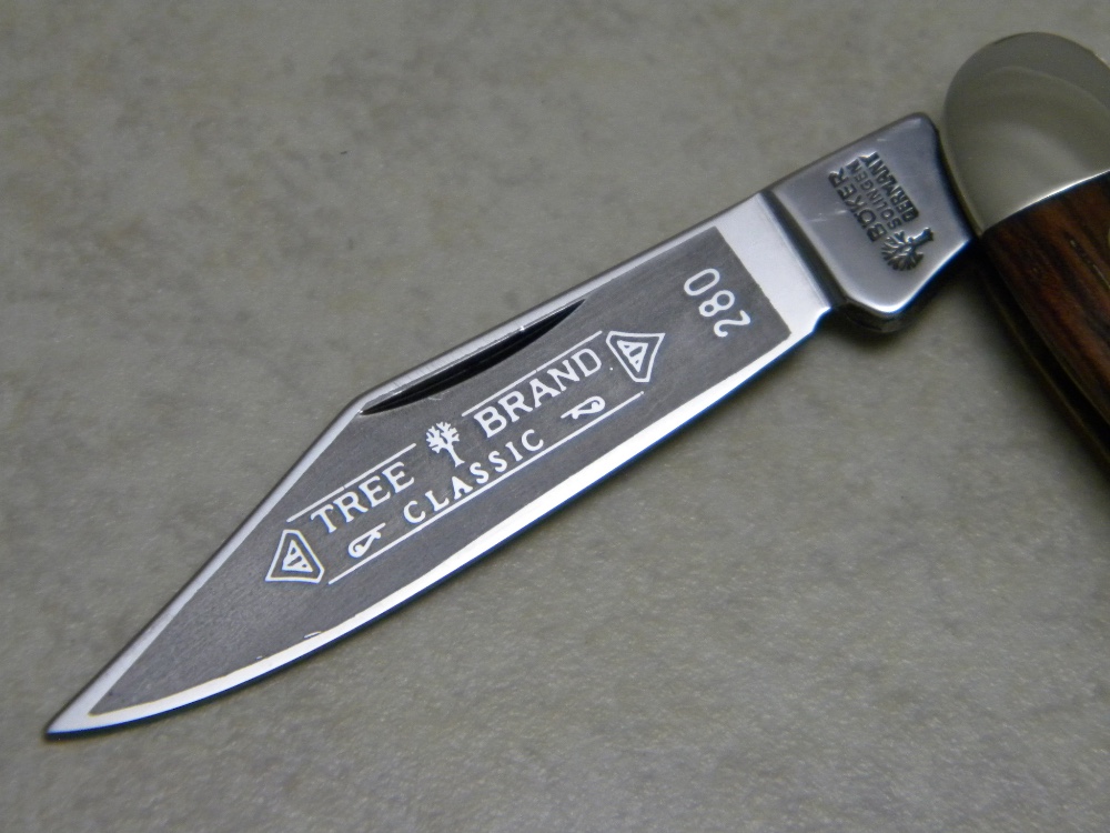 Boker Solingen Germany Tree Brand Classic Wood 280 Whittler