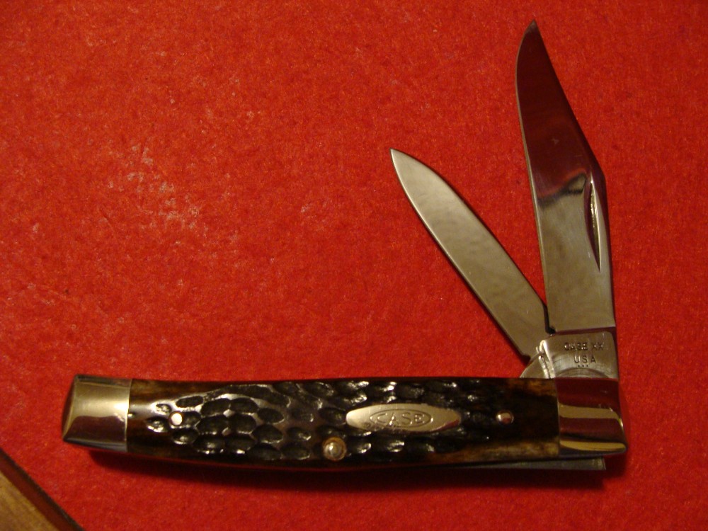 Case XX USA 3 Dot 1977 Bone Handle Texas Jack 6292