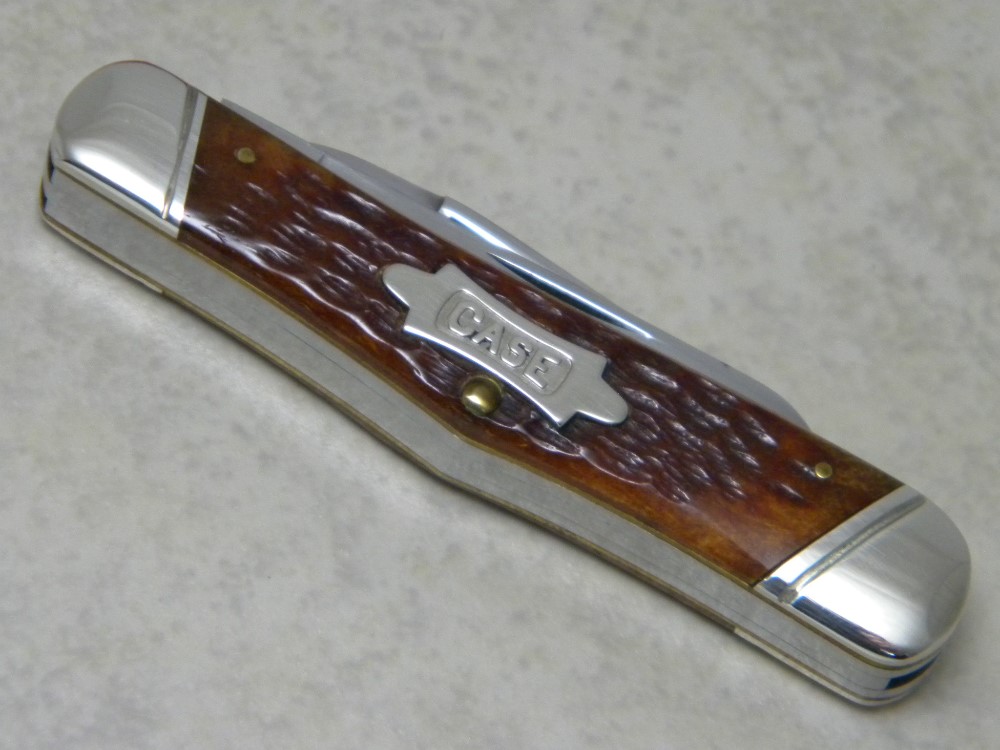 Case Classic 1990 Brown Bone 630109 Bow Tie Shield Whittler Case Classic 1990 Brown Bone 630109 Bow Tie Shield Whittler