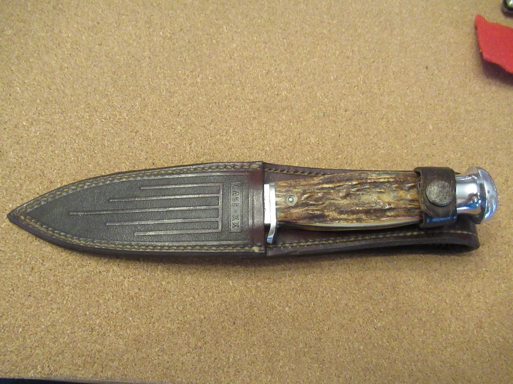 Case XX Stag Handle Fixed Blade Pattern 53255