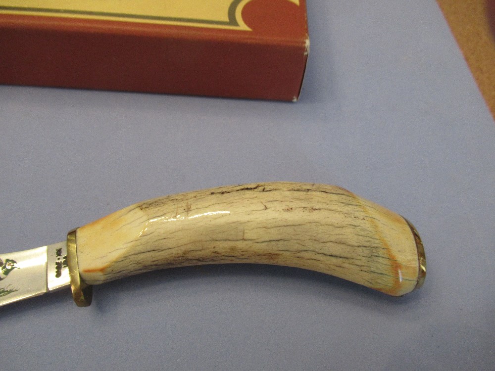 Vintage Case XX Pheasant Hunter Bone Handle Knife 523 3 1/4