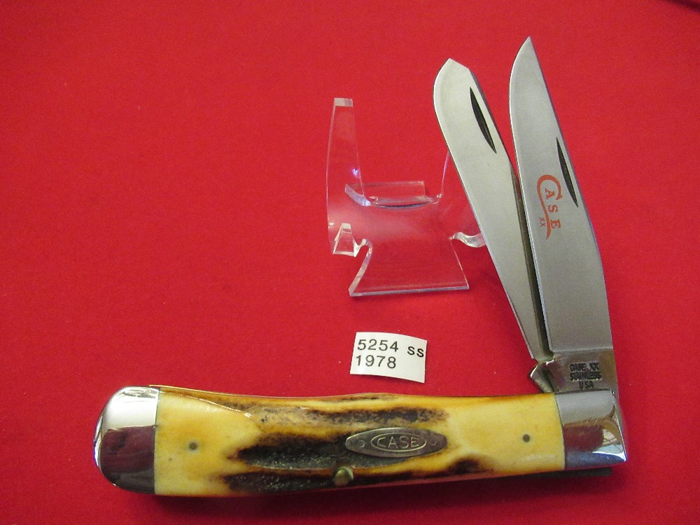 1978 Case XX Red Letter Trapper Pattern # 5254 SSP