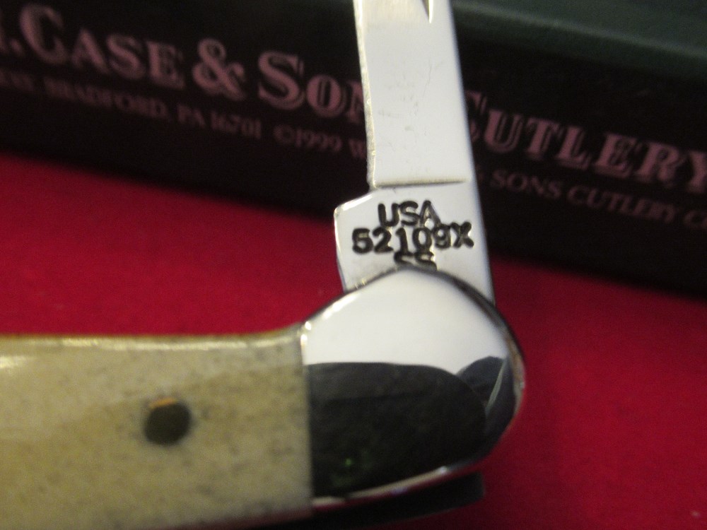 Case XX Mini Copperhead Stag handle Pattern # 52109 X SS