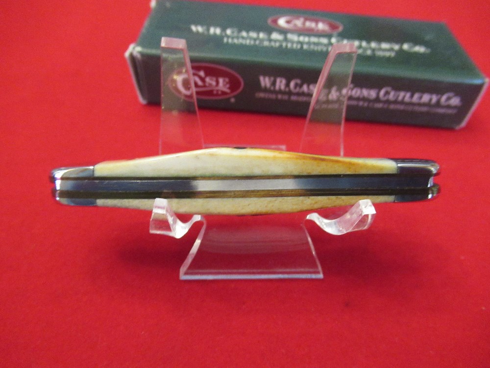 Case XX Mini Copperhead Stag handle Pattern # 52109 X SS