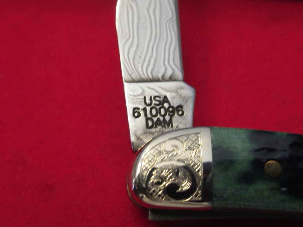 Case XX Tiny Toothpick Damascus Blade Pattern 610096 DAM