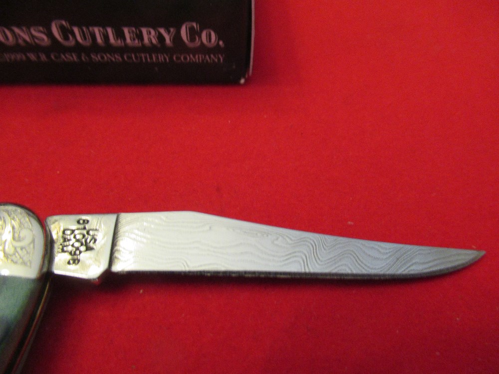 Case XX Tiny Toothpick Damascus Blade Pattern 610096 DAM