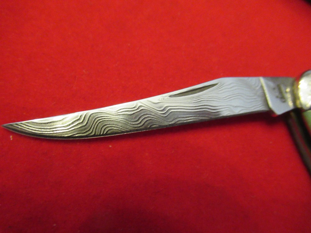 Case XX Tiny Toothpick Damascus Blade Pattern 610096 DAM