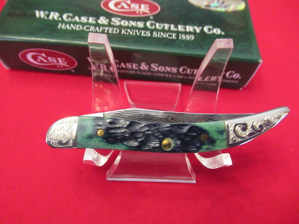 Case XX Tiny Toothpick Damascus Blade Pattern 610096 DAM