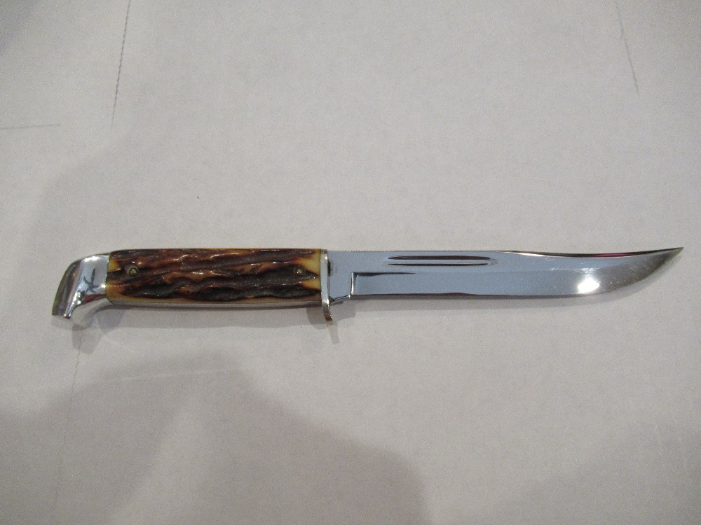 CASE XX Stag Handle Fixed Blade Early 5165