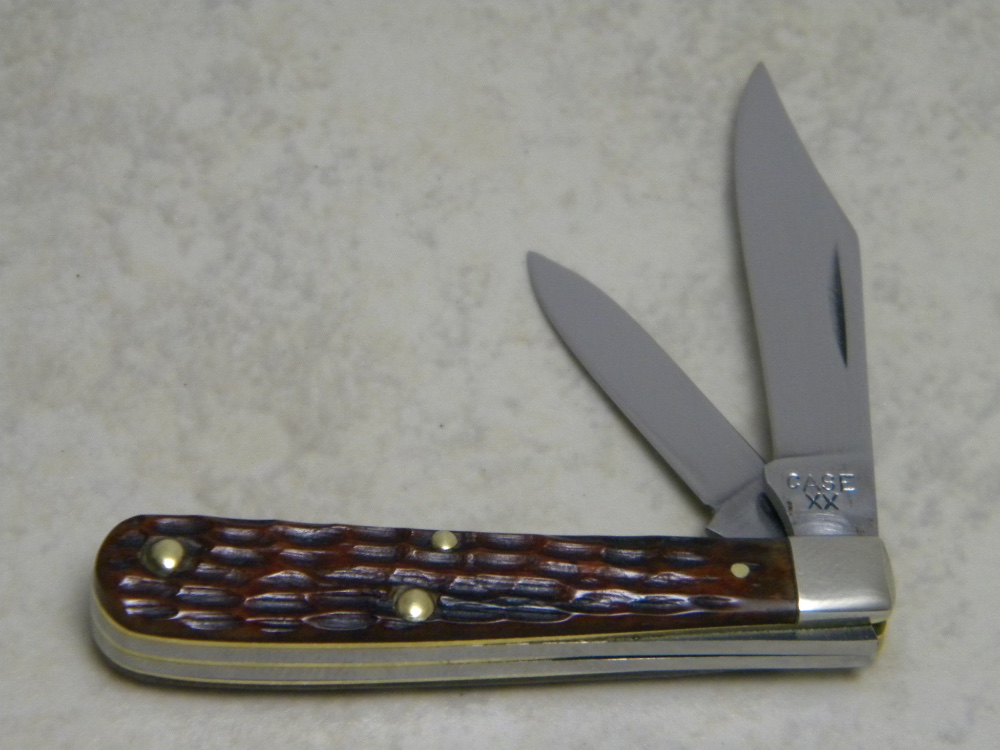 稀少VINTAGE kNIFE ,CASE さえずる 1940- :b1706-428yh