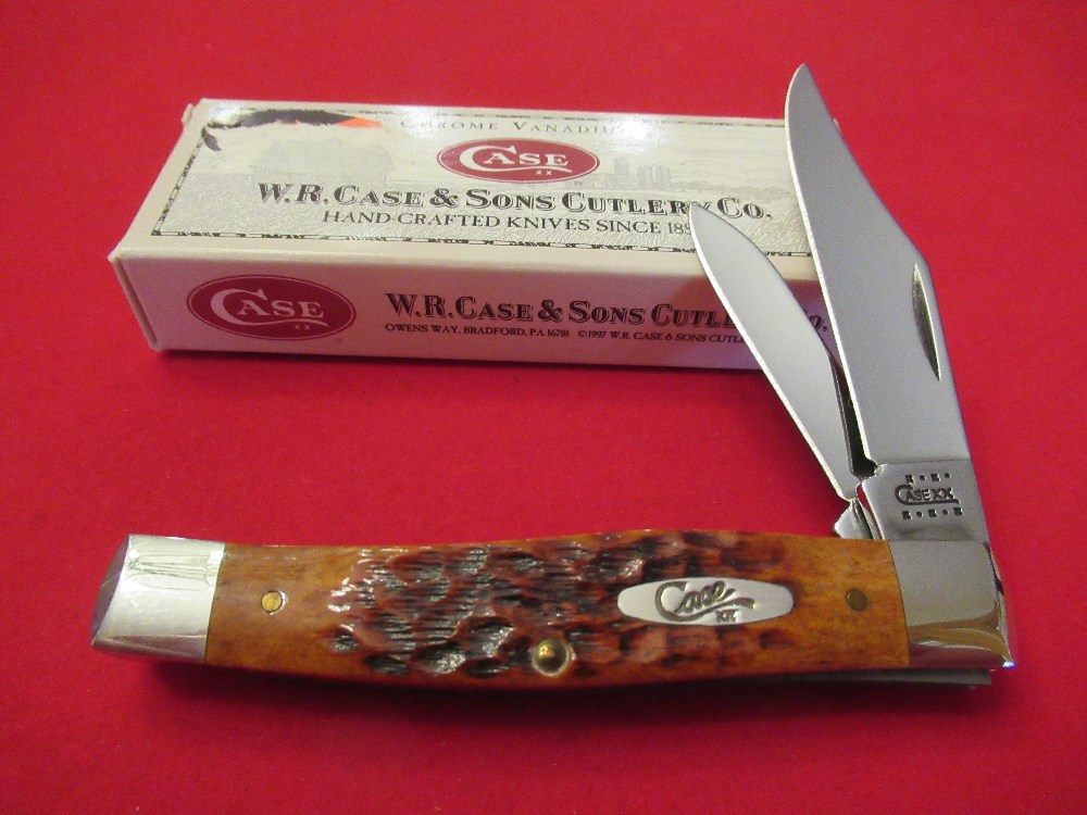 Case XX Texas Jack Chestnut Bone Handle Pattern 6292 CV