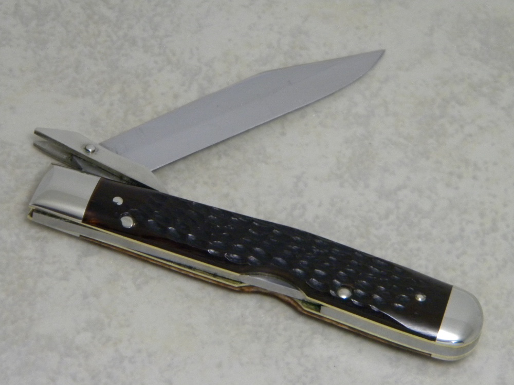 Case XX USA 7 Dot (1973) Pretty Bone 6111 1/2 Swing Guard