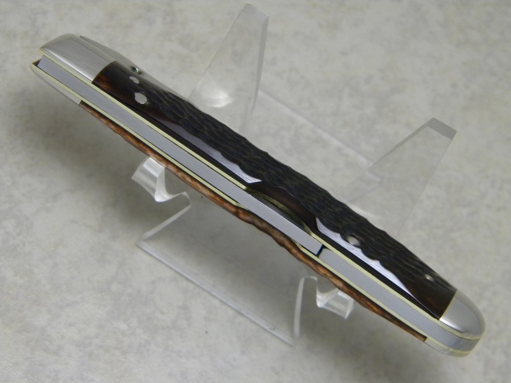 Case XX USA 7 Dot (1973) Pretty Bone 6111 1/2 Swing Guard