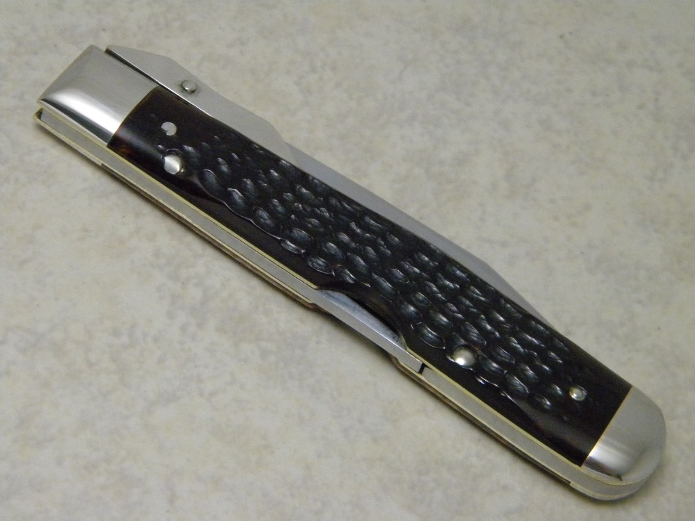 Case XX USA 7 Dot (1973) Pretty Bone 6111 1/2 Swing Guard