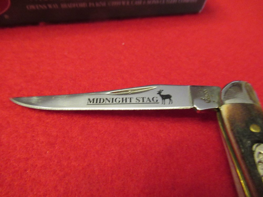 Case XX Midnight Stag Tiny Texas Toothpick Pattern 510096 SS