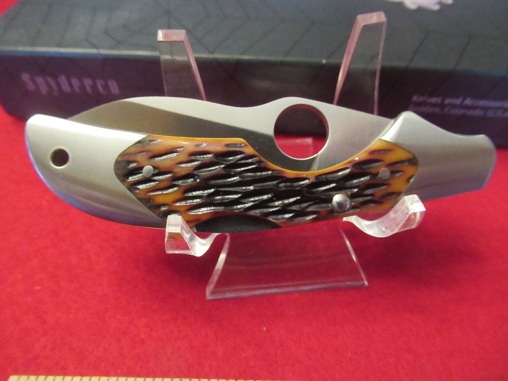ニューチェビト5 Spyderco Knives C75 Kiwi - KLC18398 - Secondary Knife Market