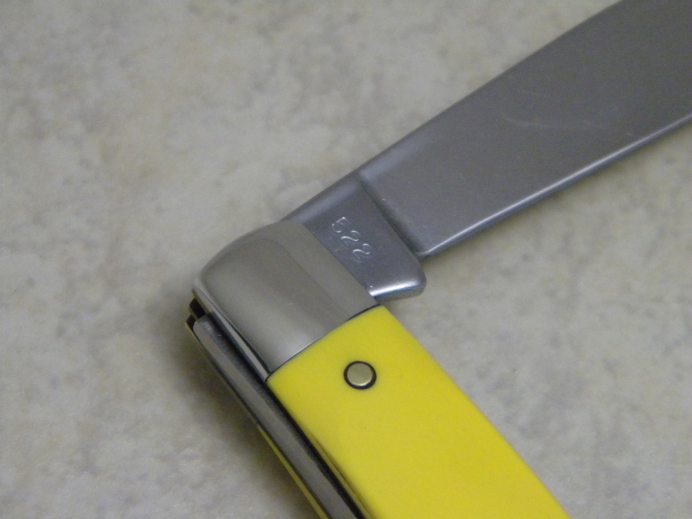 Old Cutler USA (Colonial) Yellow 522 Large Jack Knife