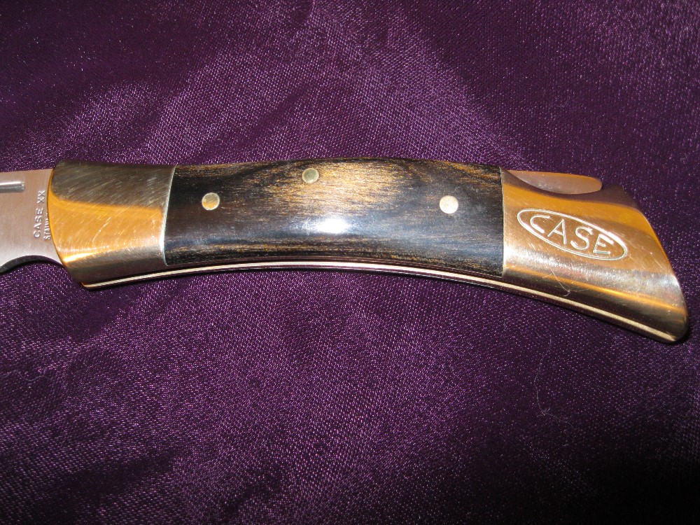 Case Knife XX USA P197 L SSP 2-Dot Shark Tooth 1978 Knife