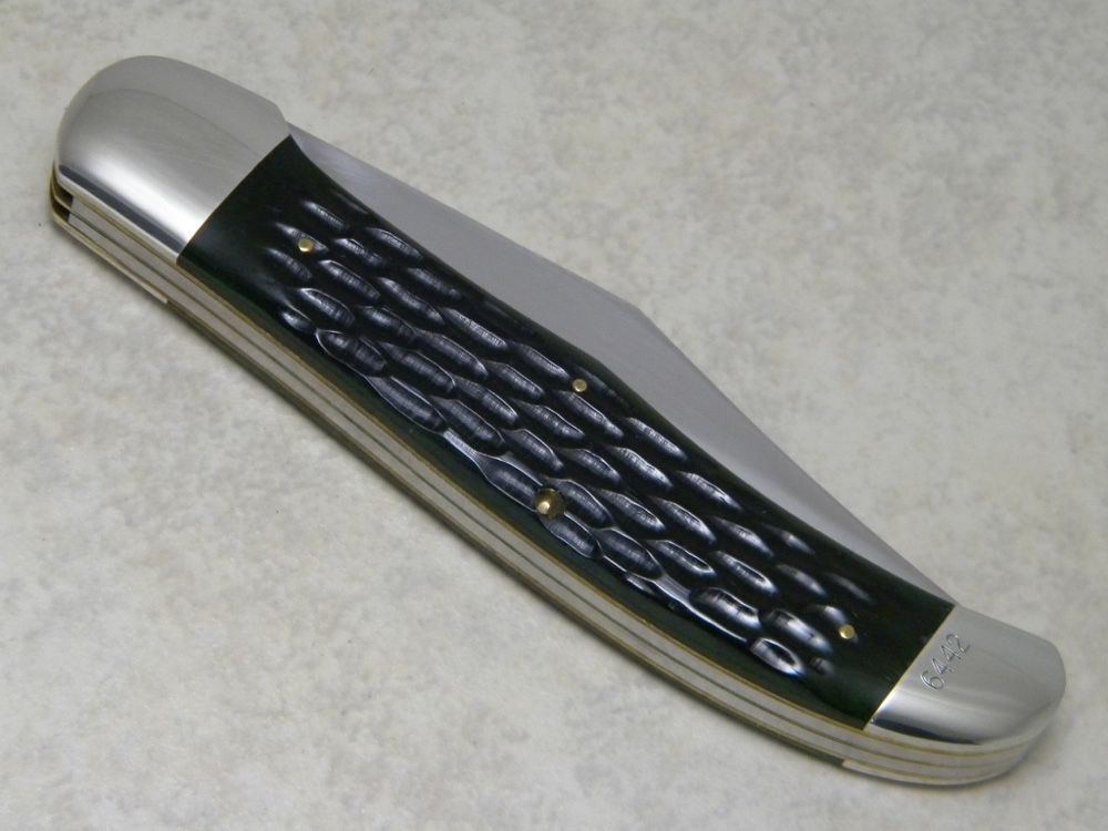 KaBar Olean NY Green Bone CK96 Folding Hunter Knife 1996 KABAR