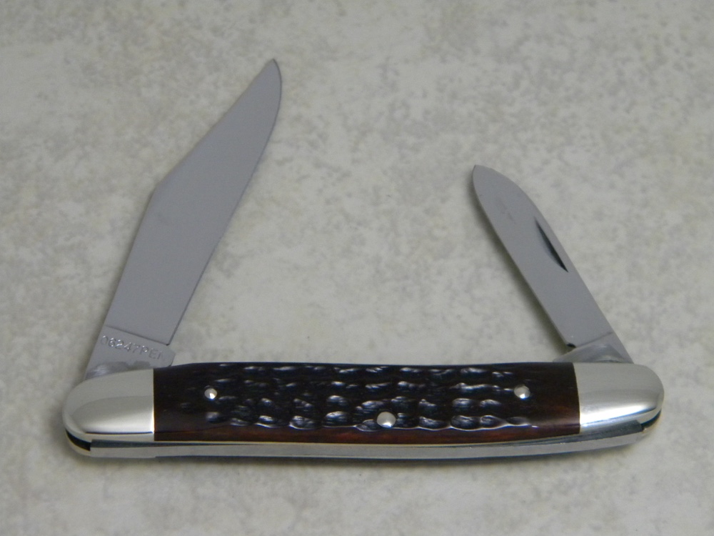 Case XX USA 5 Dot (1975) Pretty Bone 06247 Large Pen Knife
