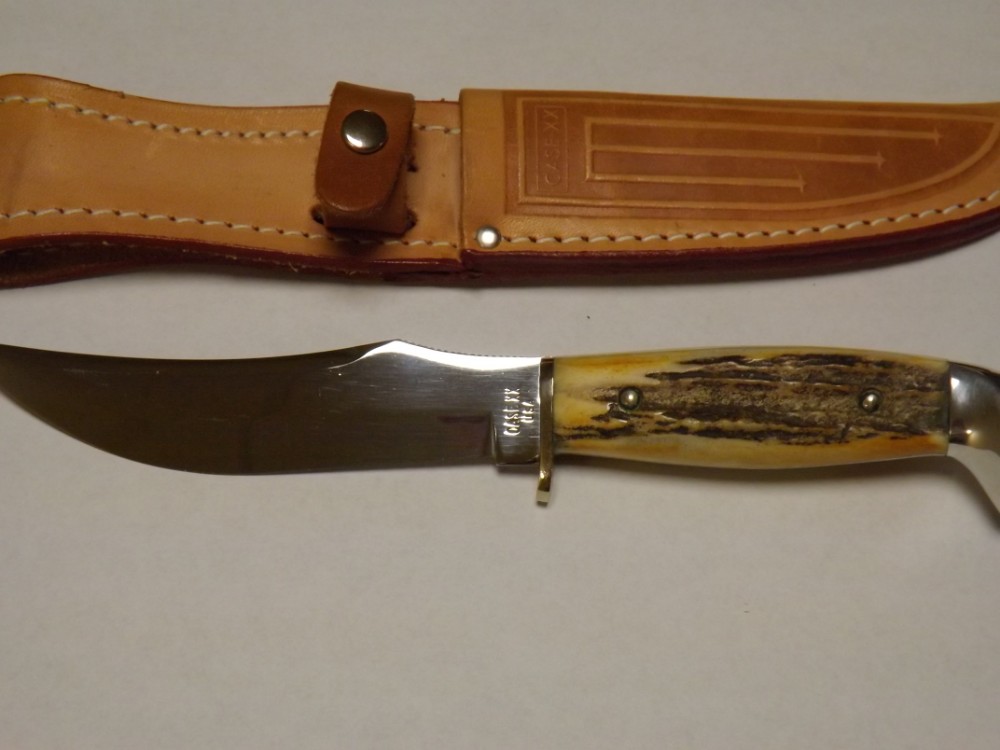 Case XX USA 523-5 Stag Fixed Blade