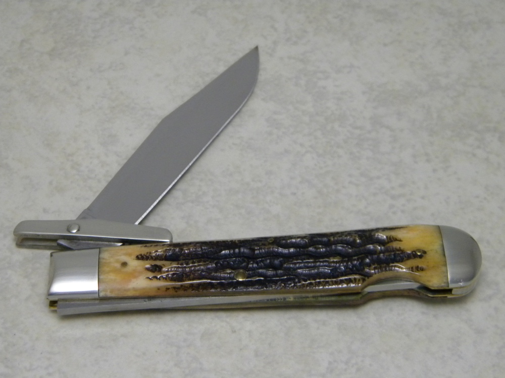 Schatt & Stag Bone "2002 Wolverine Knife Collectors Club" Swing