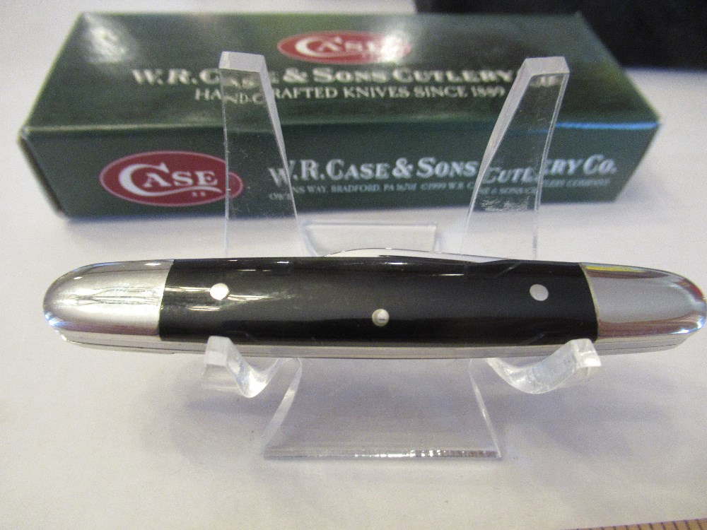 Case XX Smooth Black Eisenhower pattern # 06263 SS