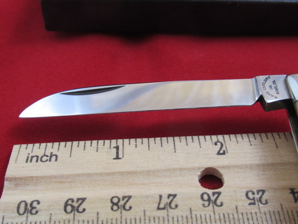 Kane Cutlery Co. Stag 3 blade Congress Kane Cutlery Co. Stag 3 blade Congress