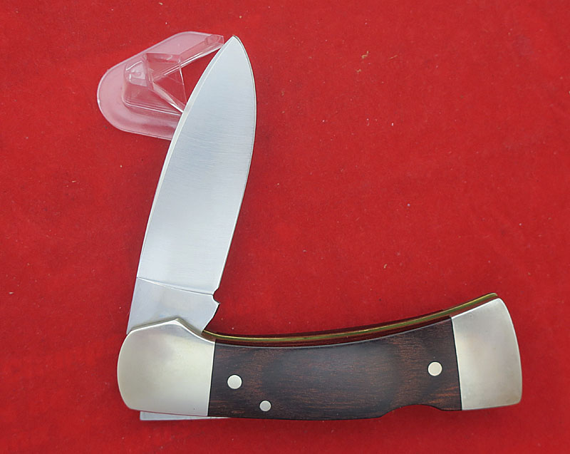 Western USA S532 "F" Westlock Lockback Knife w Sheath in Box 1982