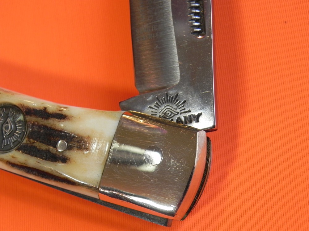 Carl Schlieper / German Eye Brand 1 Blade Folding Pocket Knife +Nice