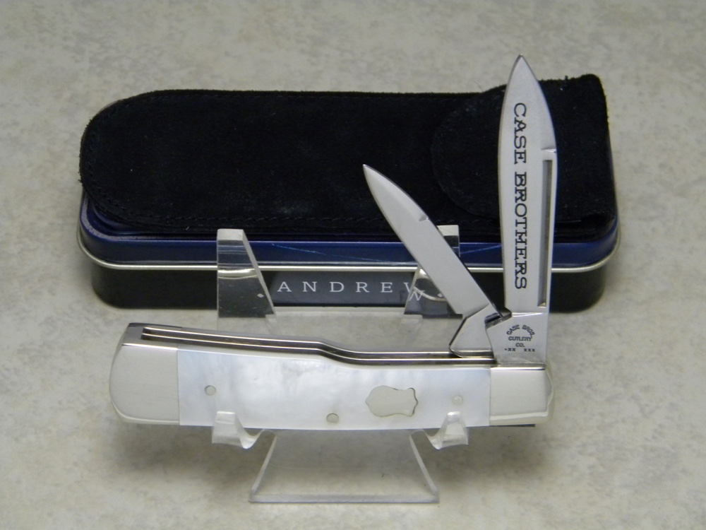 Case Bros. Cutlery Co. USA 2004 Genuine Mother of Pearl 82130 SS