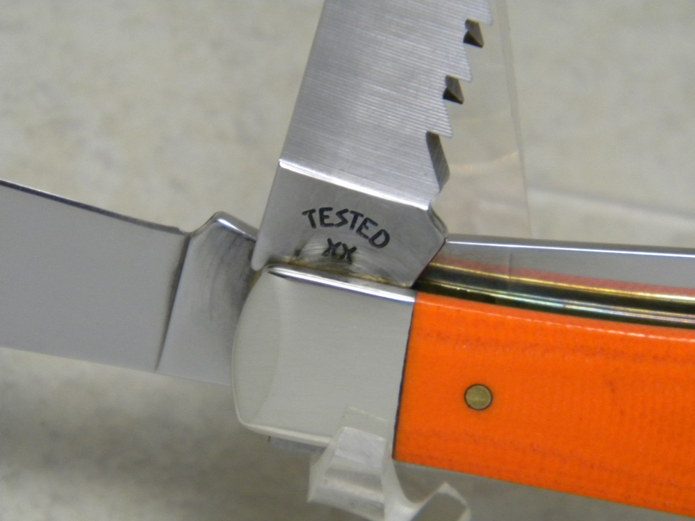 Ｔ*Ｓ様 カーチス　ゴスホーク　Ｆ|| Case XX USA 2007 Orang Micarta 10354GS SS Guthook Skinner 3
