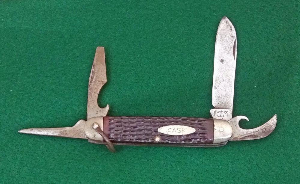 Case XX 1 dot 640045R Scout/Camp Knife