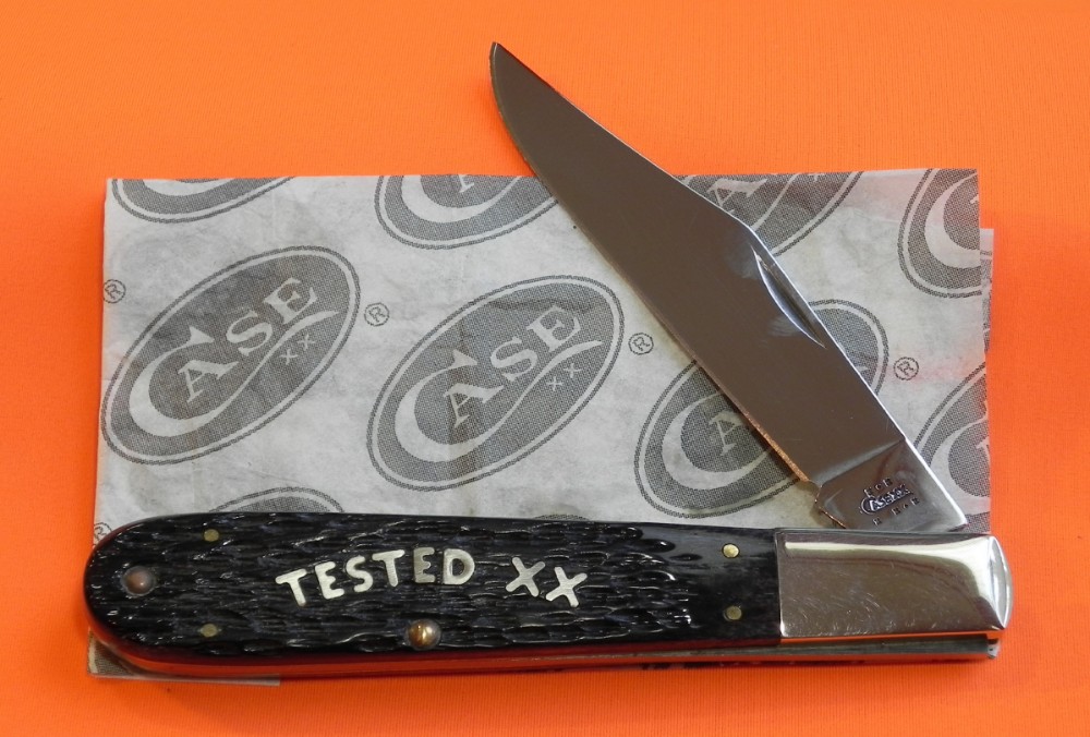 2003 Case XX Grand Daddy Barlow w (Black) Midnight Bone Handles