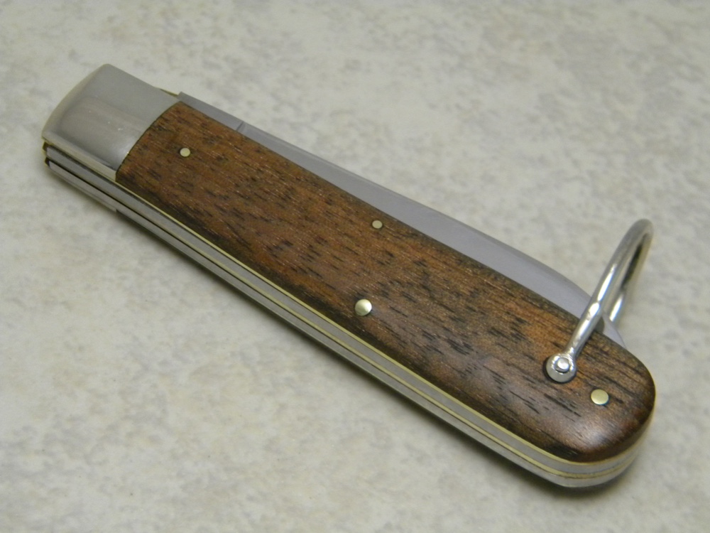 Case XX USA 6 Dot (1974) Walnut Wood 12031L Electricians Knife