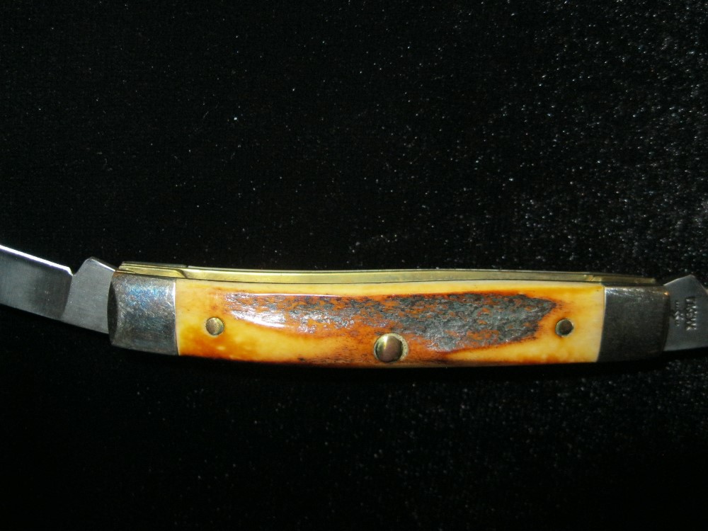❤︎　M Case Knife XX USA 52033 SSP 5-Dot 1985 Stag 2-blade Knife