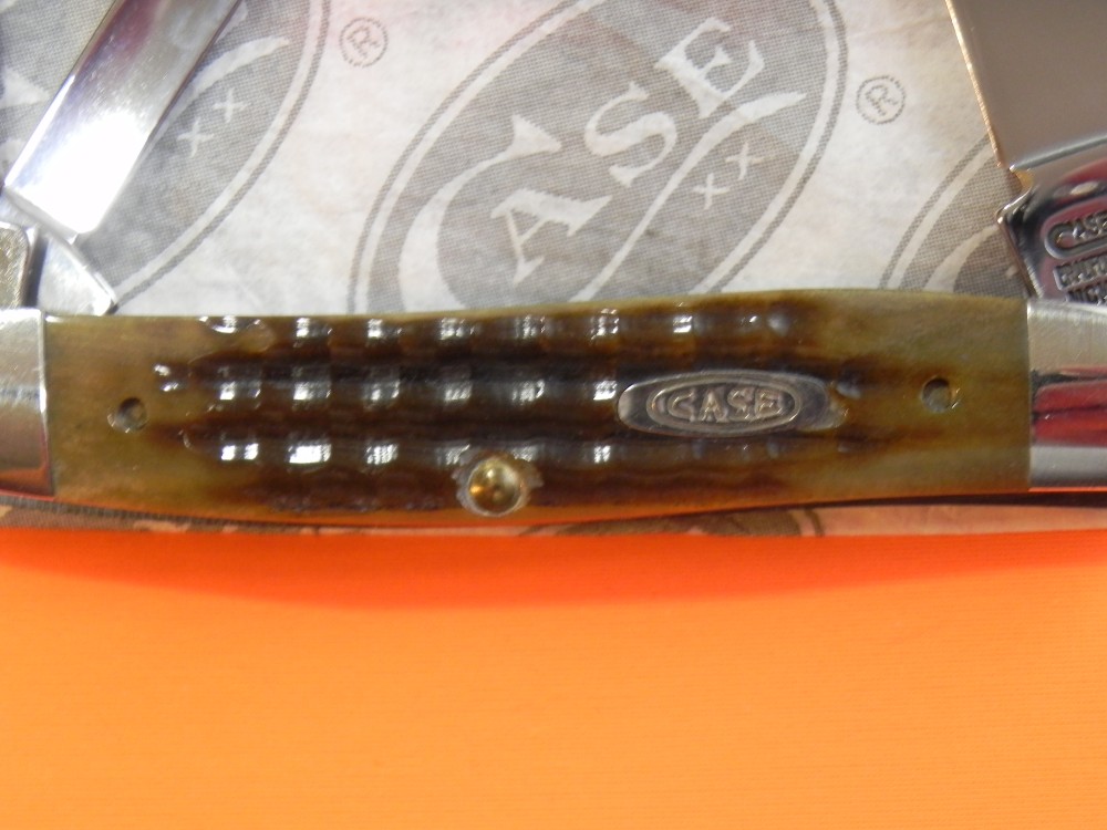 Case xx Roman Numeral 1994 3 Blade Whittler Knife w Jigged Case xx Roman Numeral 1994 3 Blade Whittler Knife w Jigged