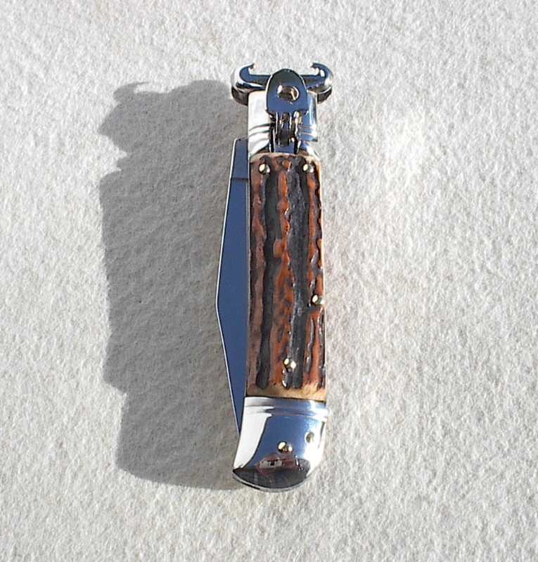 NEW OLD STOCK GENUINE STAG INOX LEVER LOCK SHOT SHELL PULLER KNIFE