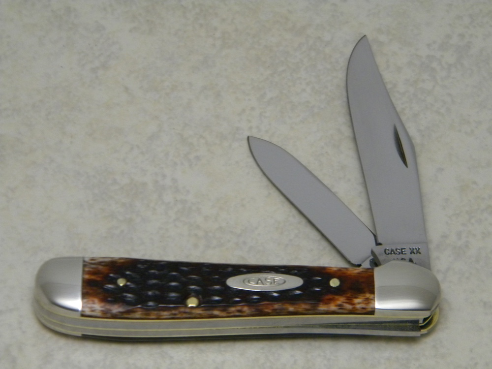 Case XX USA 4 Dot (1976) Pretty Bone 6249 Copperhead Knife