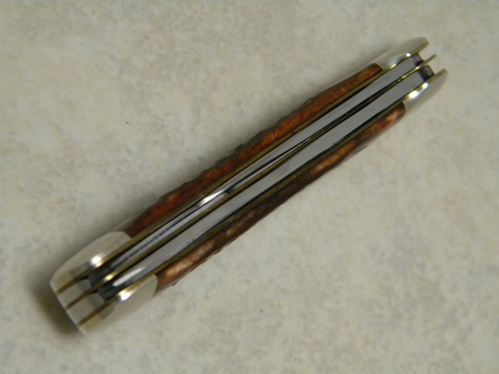 Case XX USA 7 Dot (1973) Pretty Bone 6249 Copperhead Knife