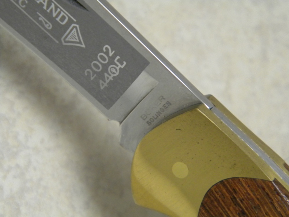 Boker Solingen Germany Stainless Tree Brand Classic Wood