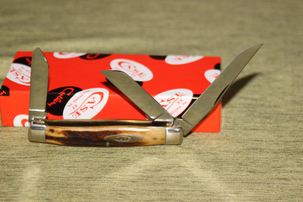 Vintage 1995 Case XX Classic 530093 Stag Stockman Knife NIB