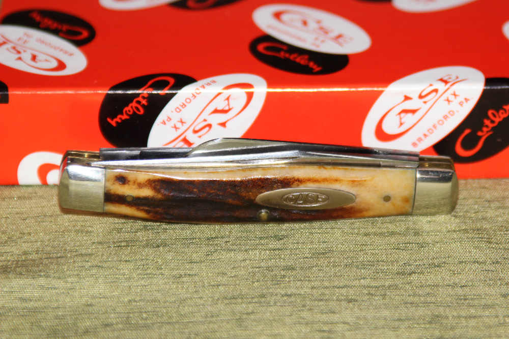 Vintage 1995 Case XX Classic 530093 Stag Stockman Knife NIB