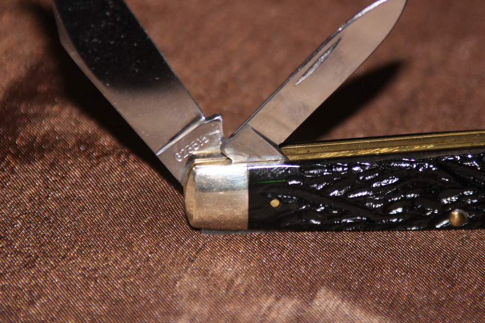本当に信頼出来る店 Jack 1/2 6235 XX Case 1940-1964 Vintage Rough (#137) knife black パーツ