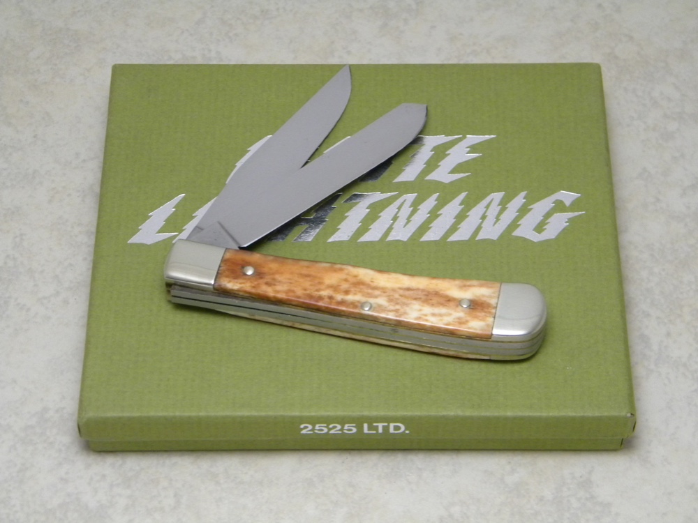 Boker Solingen Germany 2525 LTD. Bone White Lightning Boker Solingen Germany 2525 LTD. Bone White Lightning