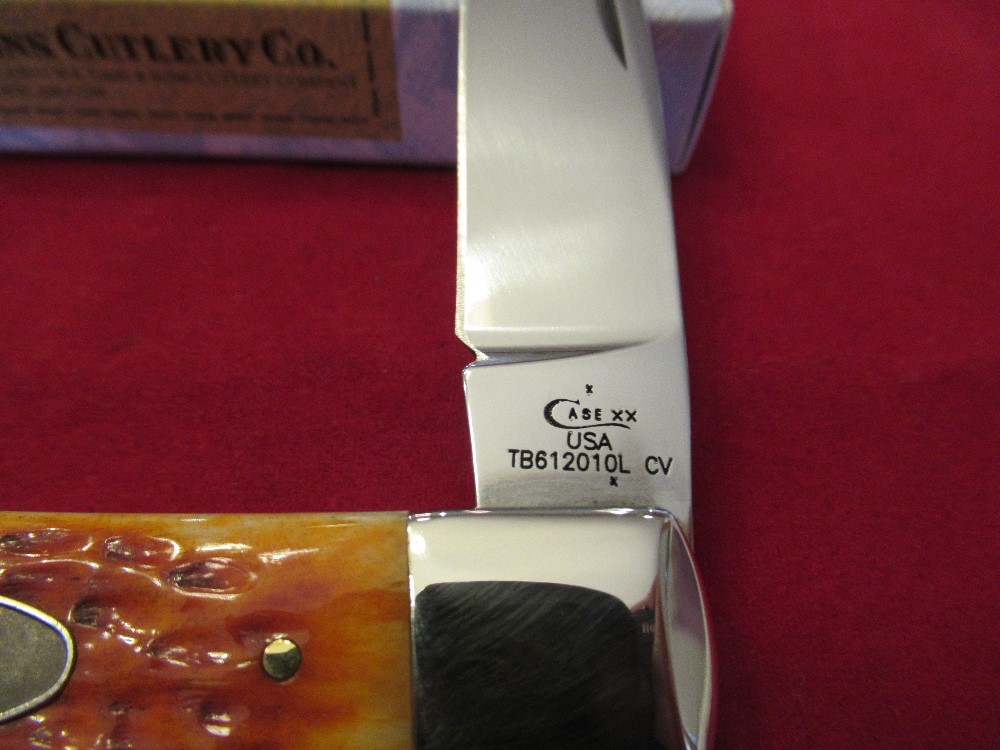 Case XX 2017 Whiskey Bone Tribal Lock Pattern TB612010L CV