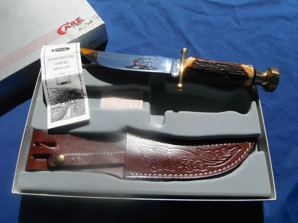 Case XX Kodiak Hunting Knife In Original Box Beautiful