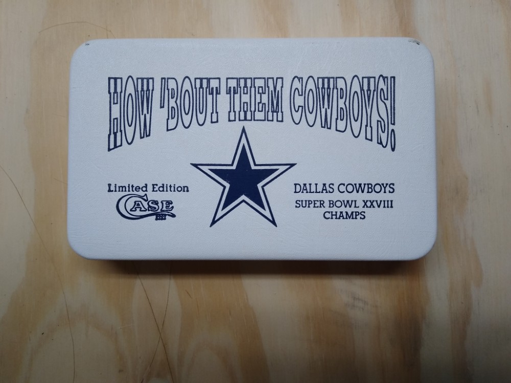 Ltd Edition Dallas Cowboys Superbowl XXVIII Champs Case XX Collectors